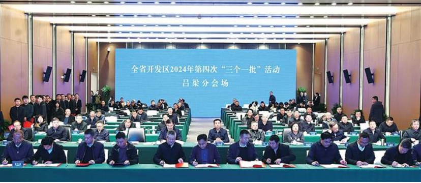 全省开发区2024年第四次“三个一批”活动、重点工程项目调度会吕梁同步举行