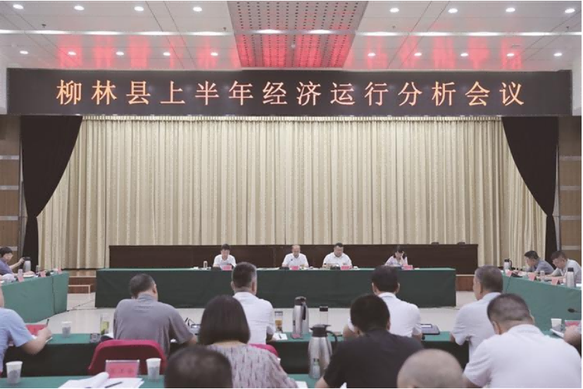 柳林县召开上半年经济运行分析会议